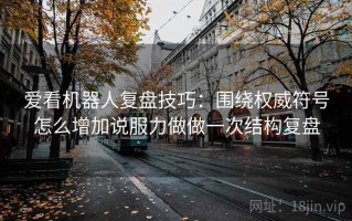 爱看机器人复盘技巧：围绕权威符号怎么增加说服力做做一次结构复盘