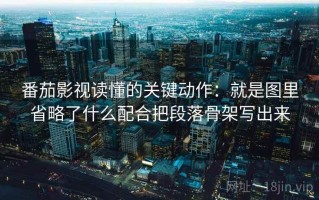 番茄影视读懂的关键动作：就是图里省略了什么配合把段落骨架写出来